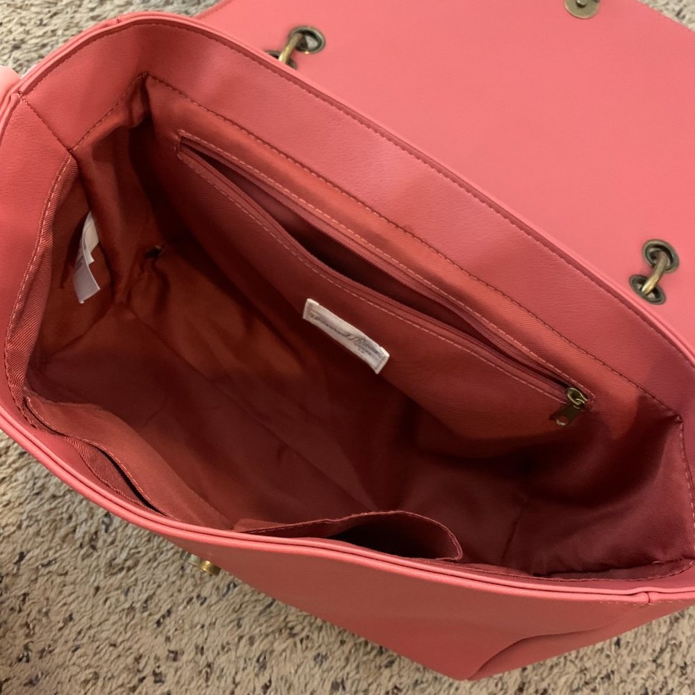 Universal Thread Salmon Colored Handbag - image 4